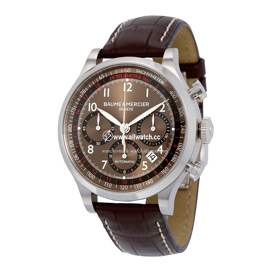 Baume et Mercier 10083 Capeland Mens Automatic Stainless Steel