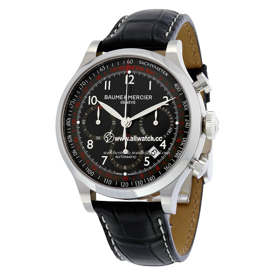 Baume et Mercier 10084 Capeland Mens Automatic Stainless Steel
