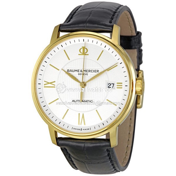 Baume et Mercier 8787 Classima Mens Automatic Polished 18kt Yellow Gold