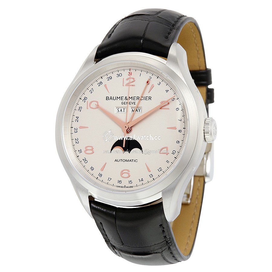 Baume et Mercier 10055 Clifton Mens Automatic Stainless Steel