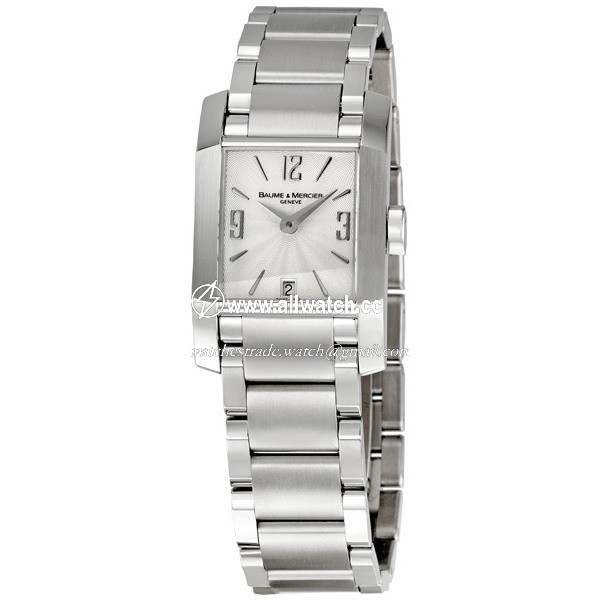 Baume et Mercier 08568 Diamant Ladies Quartz Polished Satin-Finished Steel