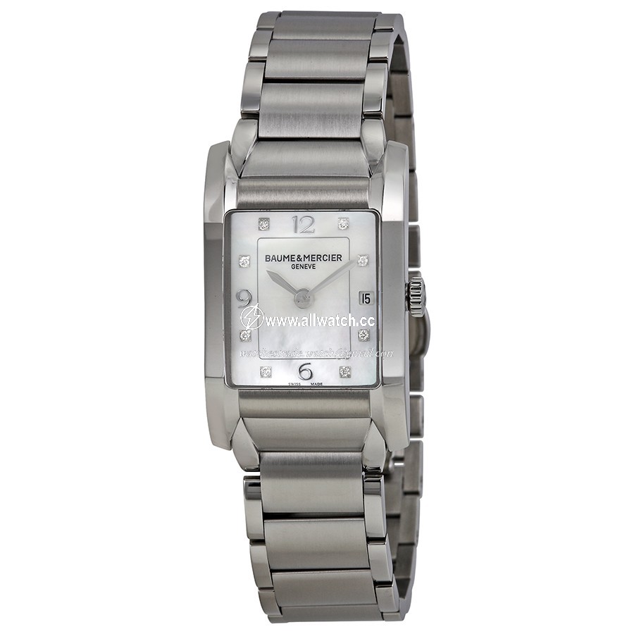 Baume et Mercier 10050 Hampton Ladies Quartz Stainless Steel