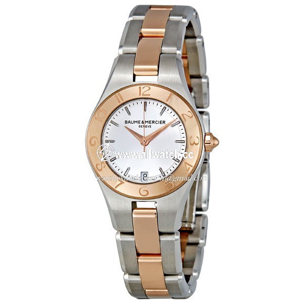 Baume et Mercier 10015 Linea Ladies Quartz Stainless Steel