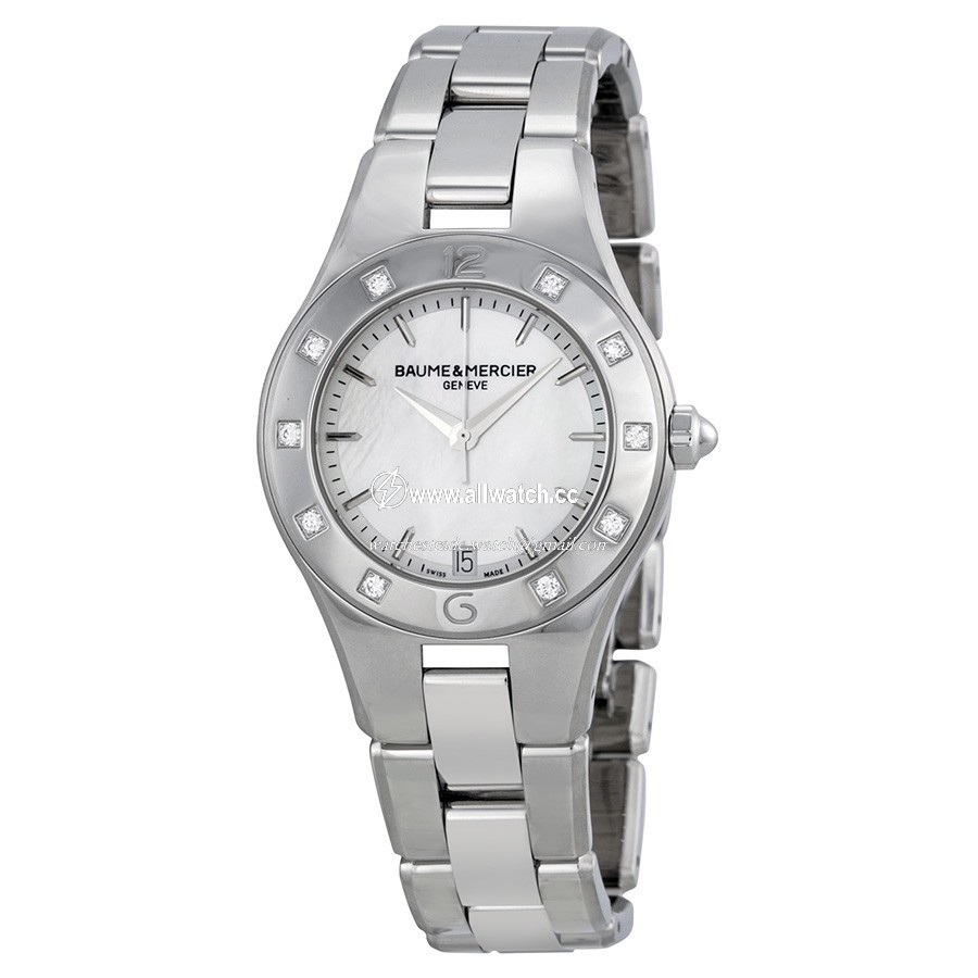 Baume et Mercier 10071 Linea Ladies Quartz Stainless Steel