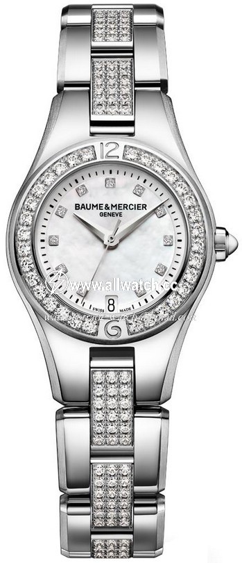 Baume et Mercier 10092 Linea Ladies Quartz Stainless Steel