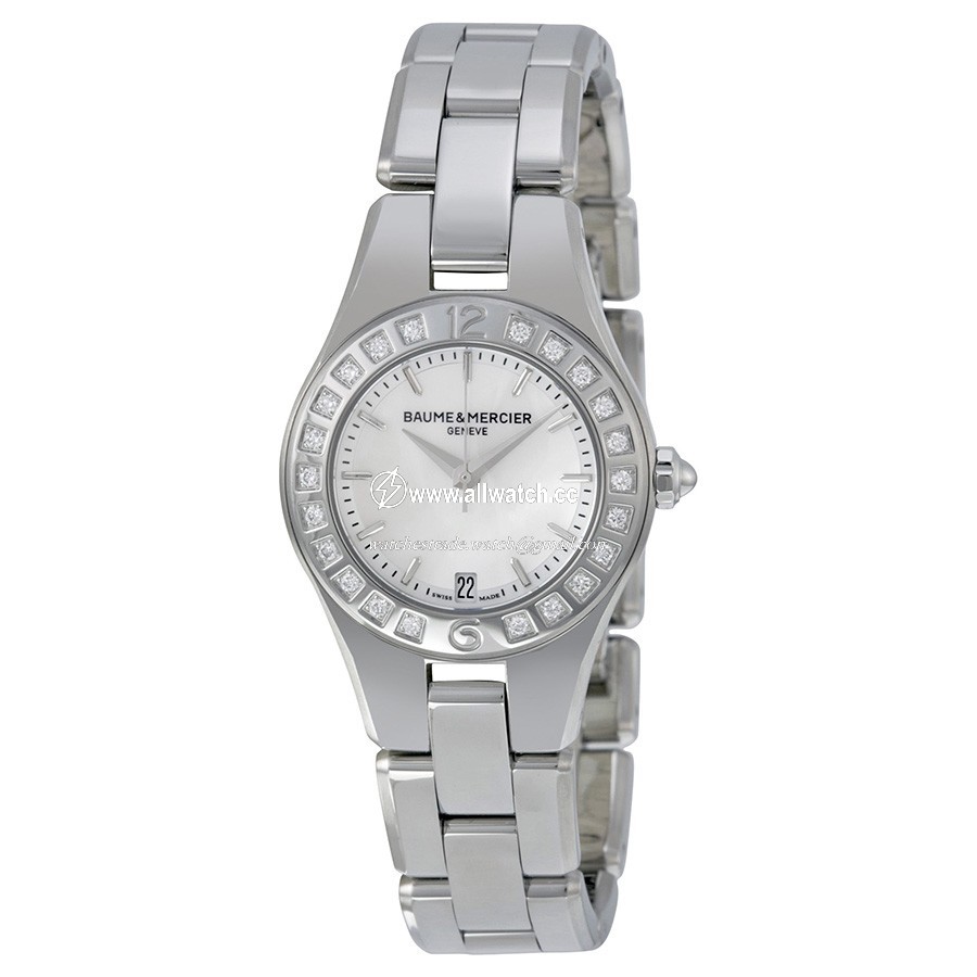 Baume et Mercier MOA10078 Linea Ladies Quartz Stainless Steel