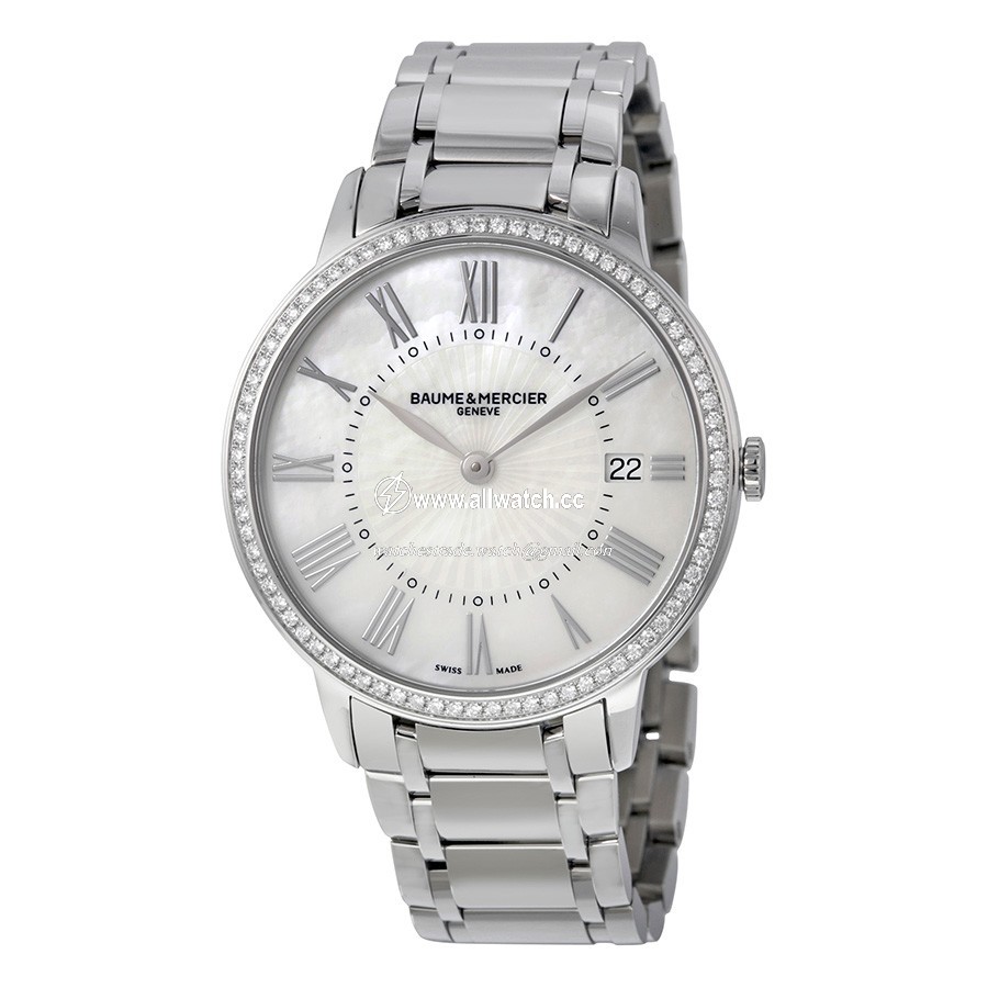 Baume et Mercier MOA10227 Ladies Quartz Stainless Steel
