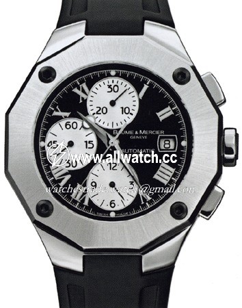 Baume et Mercier 8594 Riviera Mens Automatic Polished Satin-finished steel