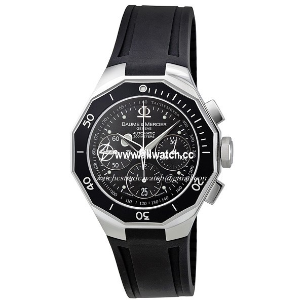Baume et Mercier 8723 Riviera Mens Automatic Polished Satin Finished Steel