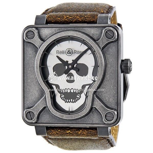 Bell & Ross BR0192-AIRBORNEII Aviation Mens Automatic PVD-Coated Stainless Steel
