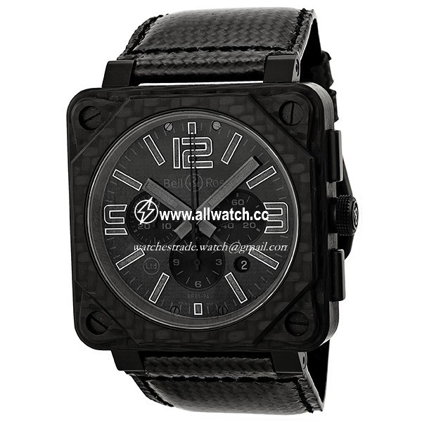 Bell & Ross BR0194-CA-FIBER-PH Aviation Mens Automatic Black Carbon Fiber