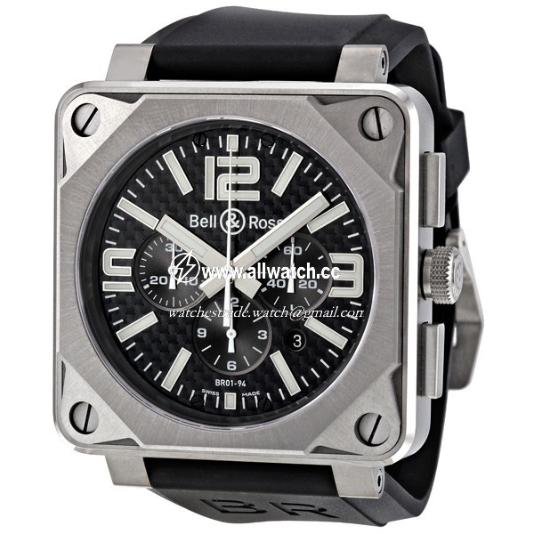 Bell & Ross BR0194-TI-PRO-FIB Aviation Mens Automatic Titanium