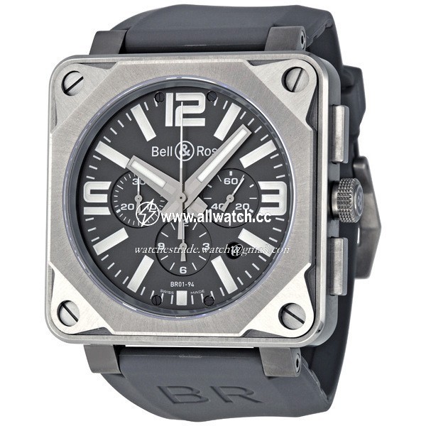 Bell & Ross BR0194-TI-PRO Aviation Mens Automatic Satin Brushed Titanuim