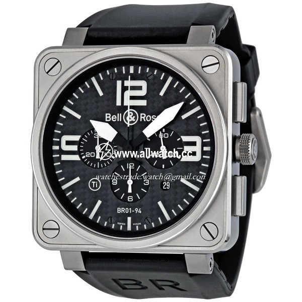 Bell & Ross BR0194-TITANIUM Aviation Mens Automatic Titanium