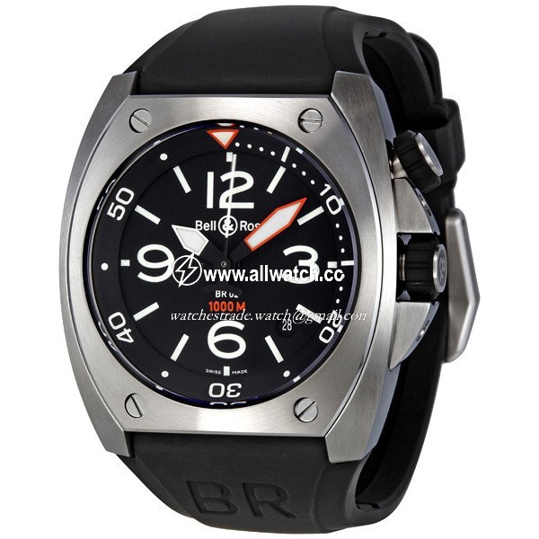 Bell & Ross BR02-92-STEEL Marine Mens Automatic Stainless Steel