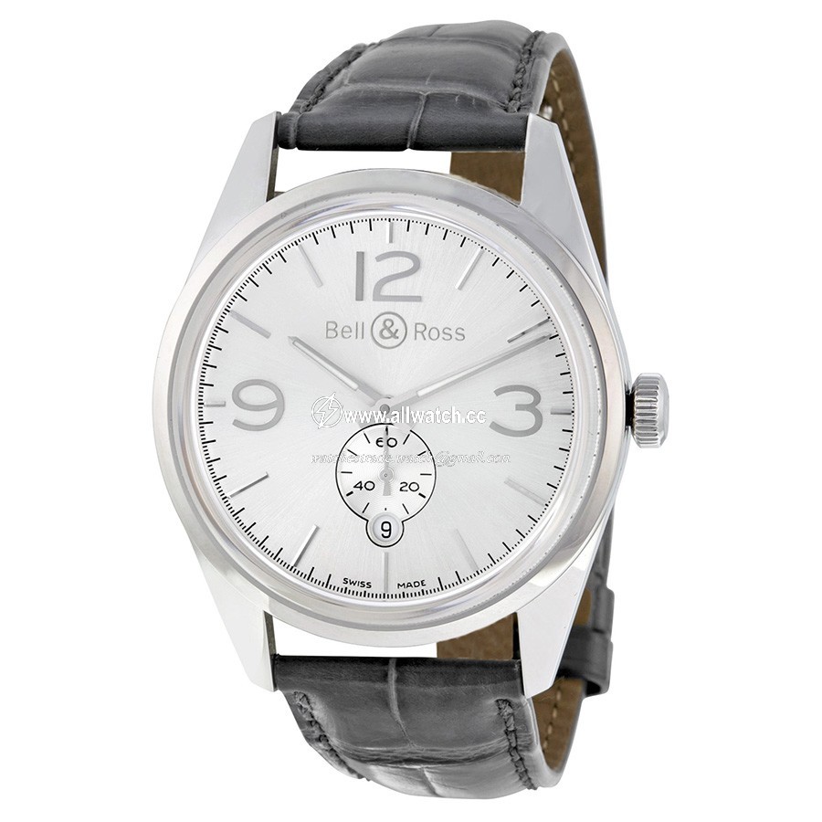 Bell & Ross BRG123-WH-ST-SCR Vintage Mens Automatic Stainless Steel