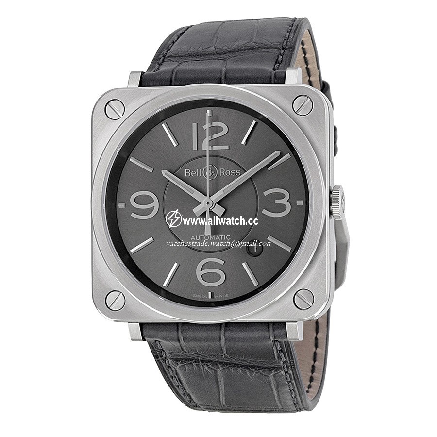 Bell & Ross BRS92-RU-ST/SCR Vintage Mens Hand Wind Stainless Steel