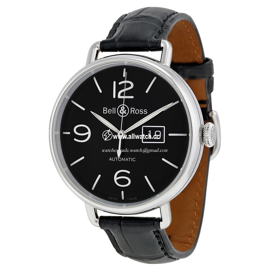 Bell & Ross BRWW196-BL-ST/SCR Vintage Mens Automatic Stainless Steel
