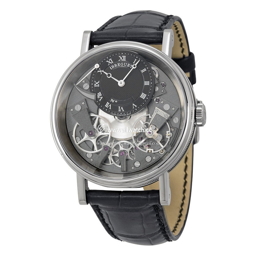 Breguet 7057BB/G9/9W6 Tradition Mens Hand Wind 18kt White Gold