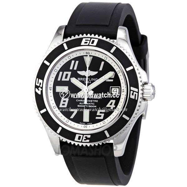 Breitling A1736402-BA29BKPT Superocean Mens Automatic Stainless Steel