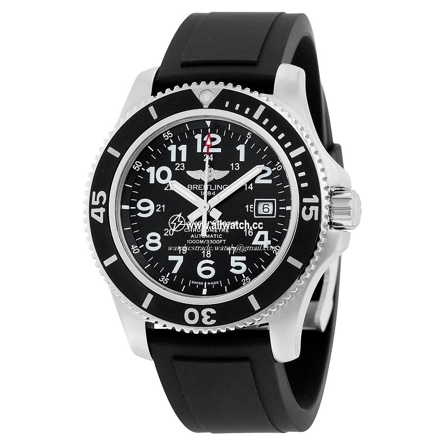 Breitling A17392D7-BD68BKPT Superocean II 44 Mens Automatic Stainless Steel