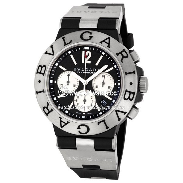Bvlgari 101395 Diagono Mens Automatic Titanium