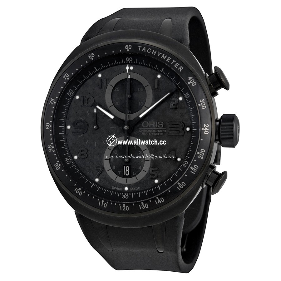 Oris 01 674 7611 7764 07 4 28 02B TT3 Mens Automatic Black PVD Titanium