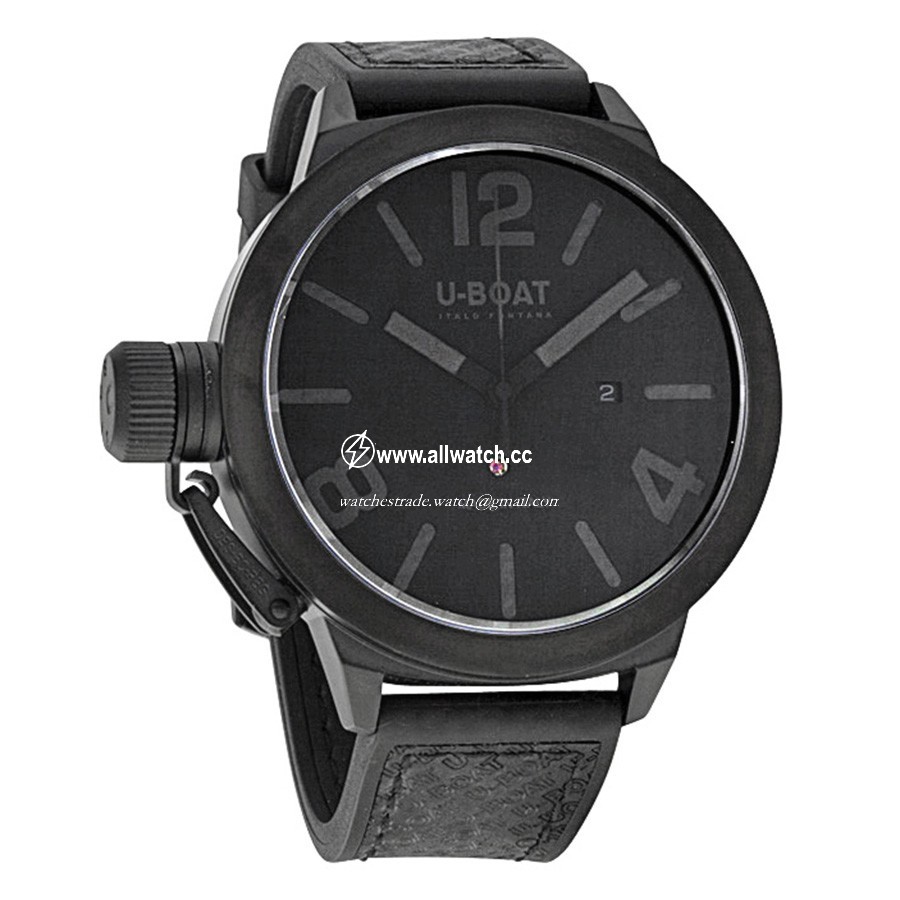 U-Boat 5573 Classico Mens Automatic Black PVD Stainless Steel