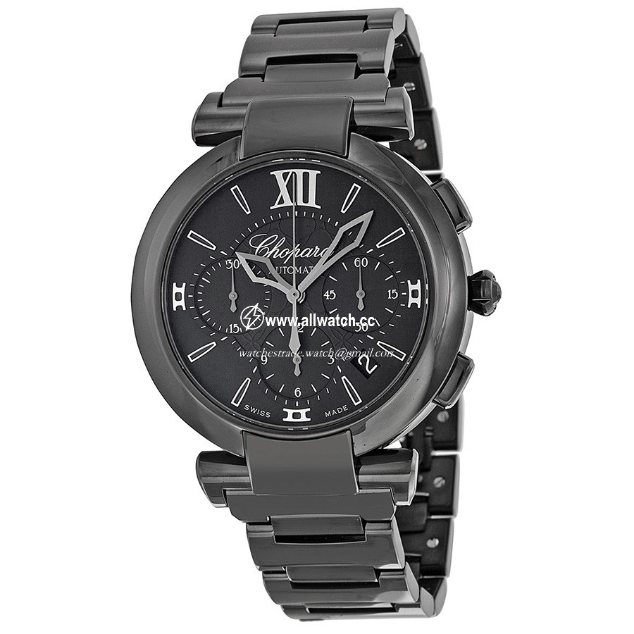 Chopard 388549-3005 Imperiale Mens Automatic DLC Blackened Stainless Steel