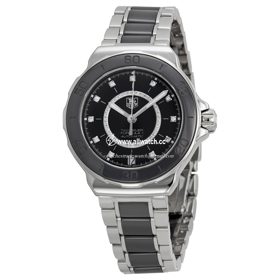 Tag Heuer WAU2210.BA0859 Formula 1 Ladies Automatic Polished Stainless Steel
