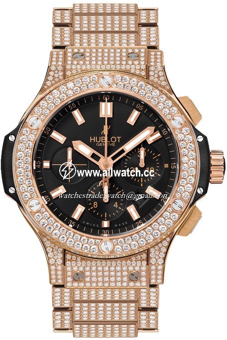 Hublot 301.PX.1180.PX.3704 Mens Automatic 18kt Rose Gold Diamond