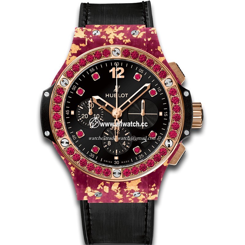 Hublot 341.XP.1280.NR.1213 Ladies Automatic 18k King Gold and Compoiste