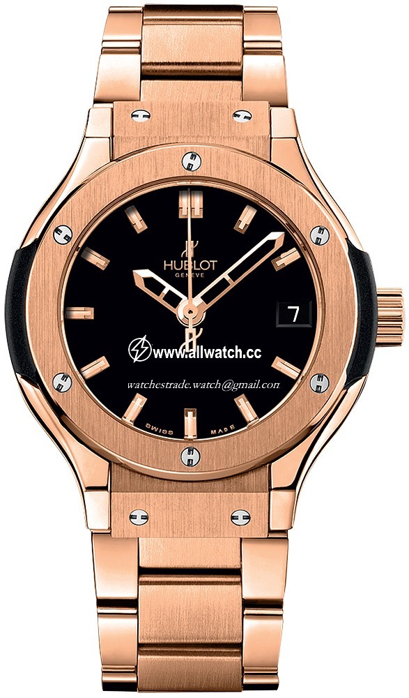 Hublot 581.OX.1180.OX Ladies Quartz 18 Carat Rose Gold