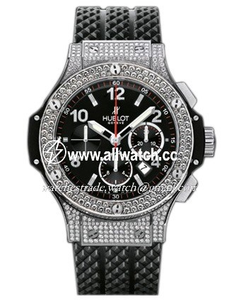 Hublot 5653 Big Bang Mens Automatic Stainless Steel Set With 212 Diamonds