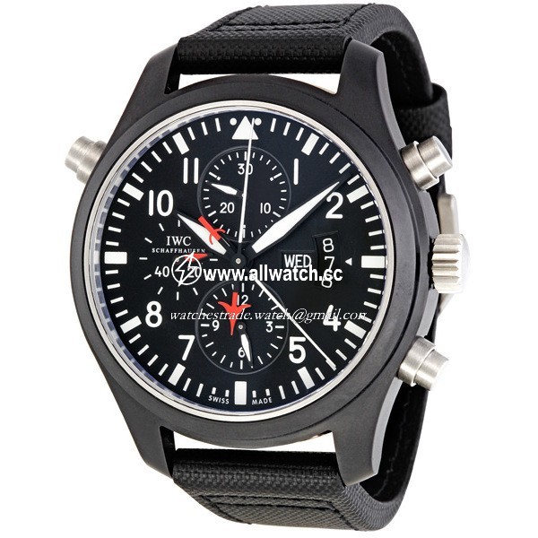 IWC IW379901 Pilotses Mens Automatic Black Ceramic