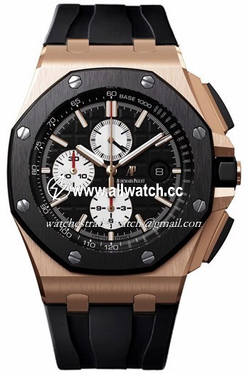 Audemars Piguet 26400RO.OO.A002CA.01 Royal Oak Offshore Mens Automatic Rose Gold