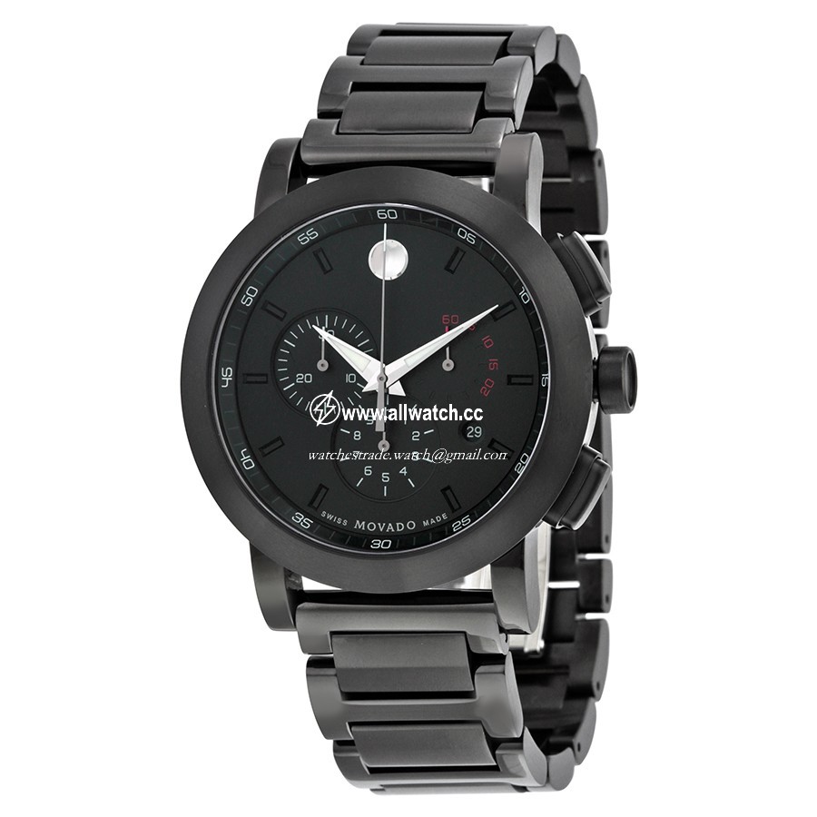 Movado 0607001 Mens Quartz Black PVD-finished Stainless Steel