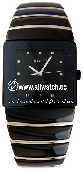 Rado R13335172 Sintra Mens Quartz Black Ceramic