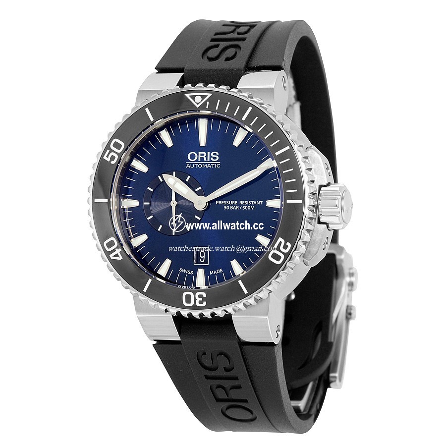 Oris 01 743 7673 4135-07 4 26 34EB Aquis Mens Automatic Stainless Steel