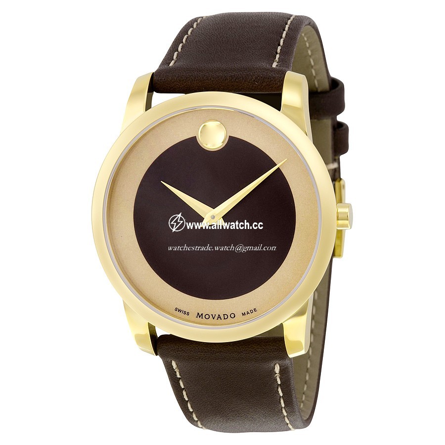 Movado 0606880 Mens Quartz Gold-tone Stainless Steel