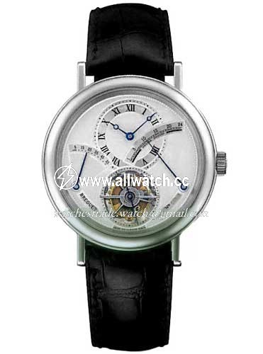 Breguet 3657PT/12/9V6 Classique Complications Mens Hand Wind Platinum