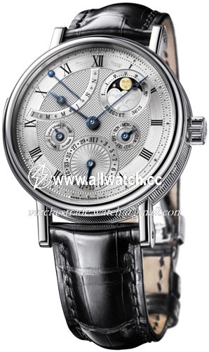 Breguet 5447PT/1E/9V6 Classique Complications Mens Hand Wind Platinum