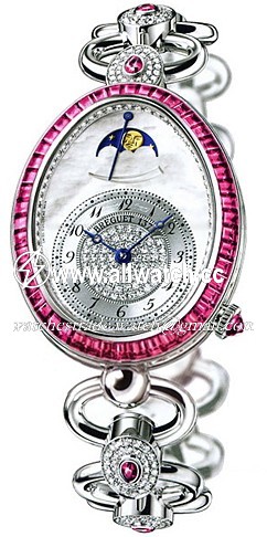 Breguet 8909BB/5D/J21.RRRR Reine de Naples Ladies Automatic 18kt White Gold