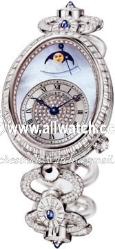 Breguet 8909BB/VD/J29.DDD0 Reine de Naples Ladies Automatic 18kt White Gold