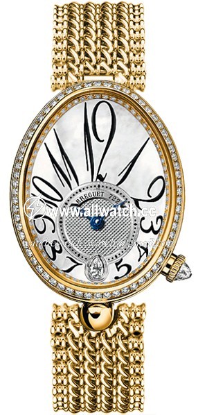 Breguet 8918BA/58/J20.D000 Reine de Naples Ladies Automatic 18kt Yellow Gold