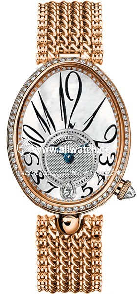 Breguet 8918BR/58/J20.D000 Reine de Naples Ladies Automatic 18kt Rose Gold