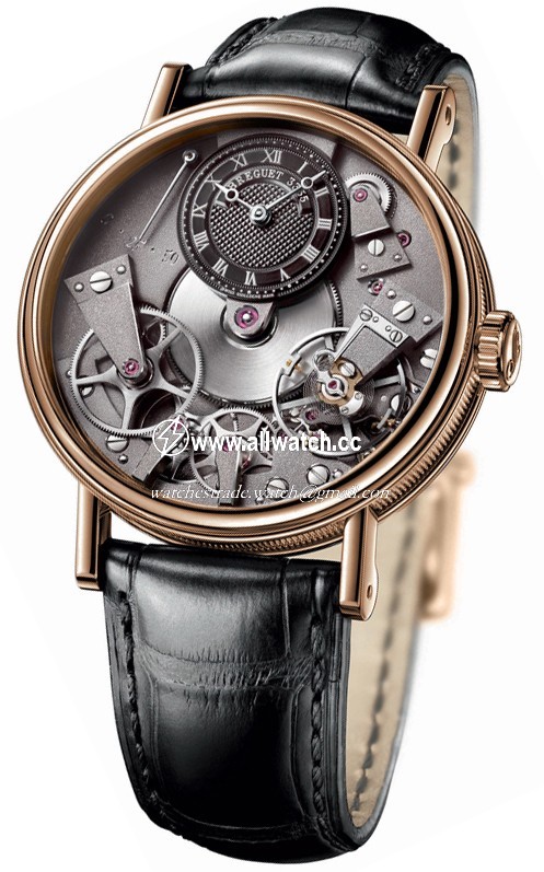 Breguet 7027BR/G9/9V6 Tradition Mens Hand Wind 18kt Rose Gold
