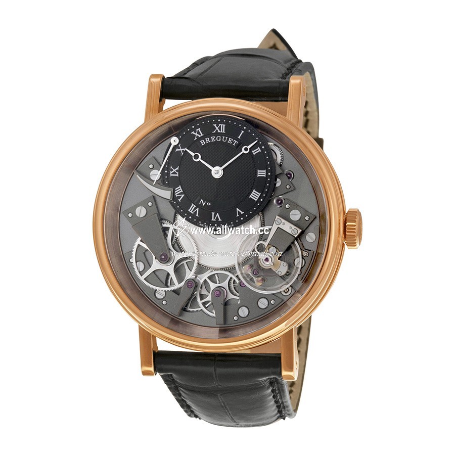 Breguet 7057BR/G9/9W6 Tradition Mens Automatic 18kt Rose Gold