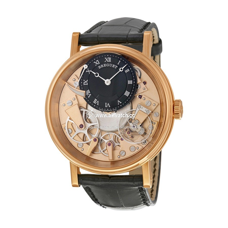 Breguet 7057BR/R9/9W6 Tradition Mens Hand Wind 18kt Rose Gold