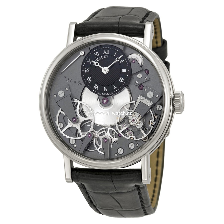 Breguet 1251 Tradition Mens Hand Wind 18kt White Gold